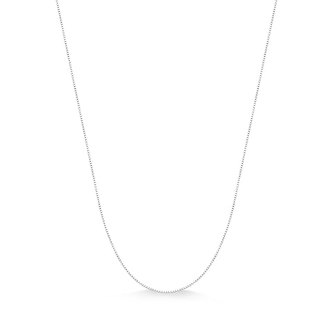 Corrente de Prata 0,12mm Veneziana 60cm